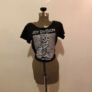 Joy Division Custom Cut T-Shirt